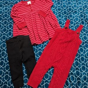 Hanna Andersson Clothing Bundle Girls Size 75/80 CM